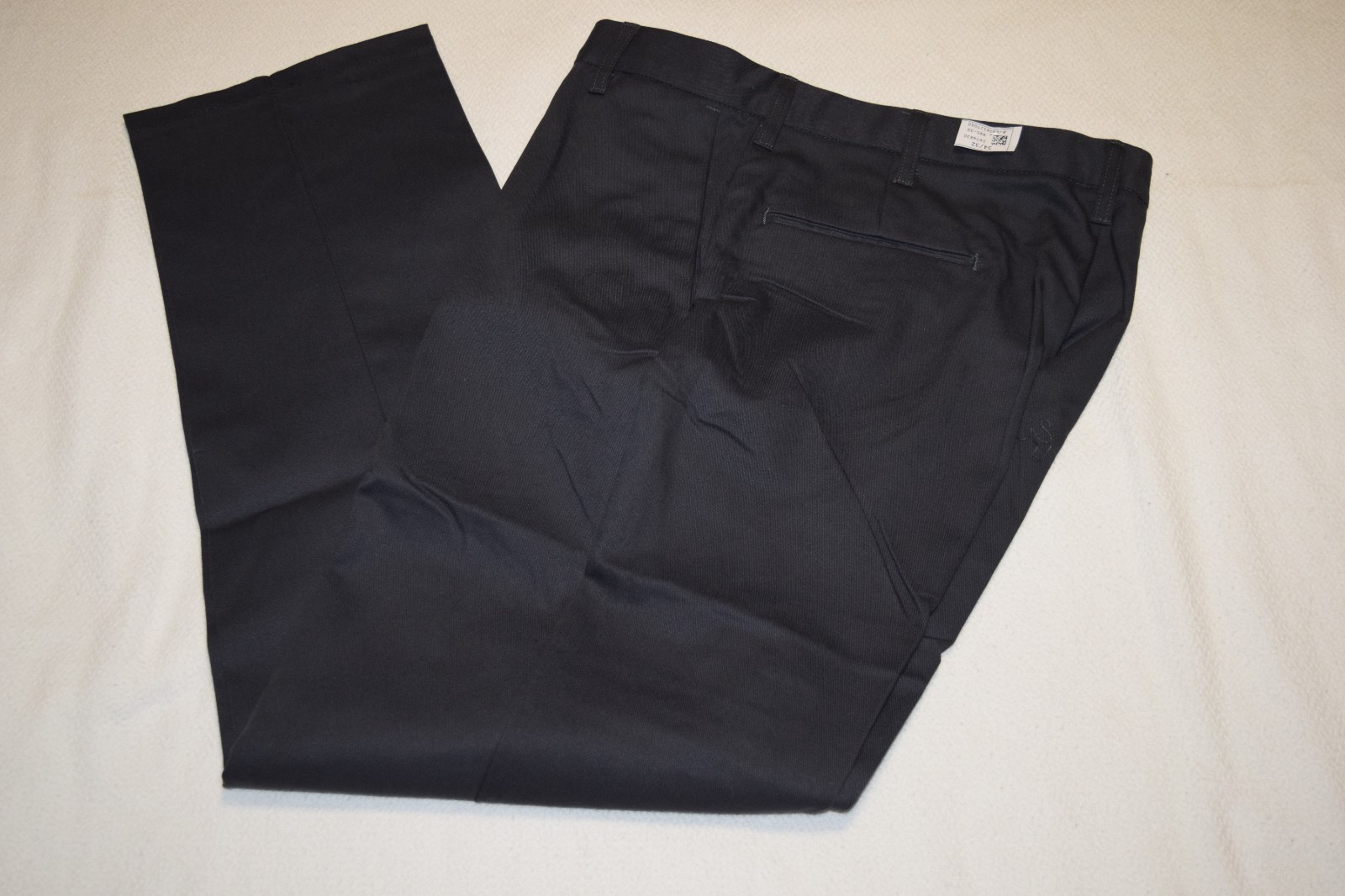 CINTAS COMFORT FLEX CHARCOAL GRAY WORKS PANTS 945-33, 36×32, 34×32