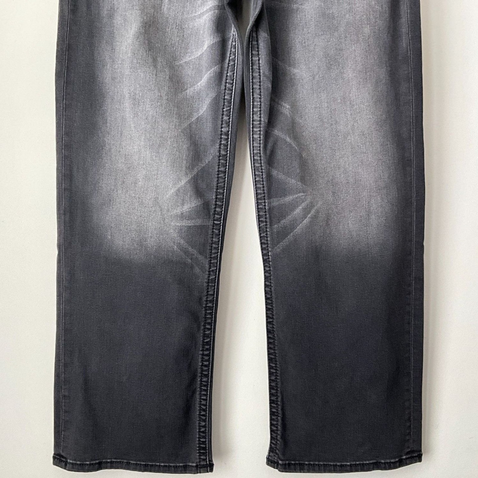 Miss Me Black Slim Mid-Rise Slim Wide In Grey 30