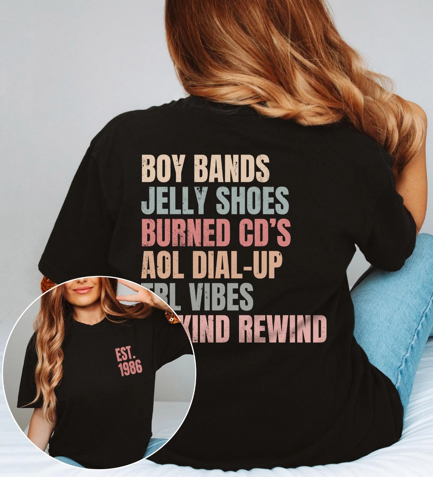 40th Birthday Shirt 80s Nostalgia Birthday 1986 BDay Gift T-Shirt