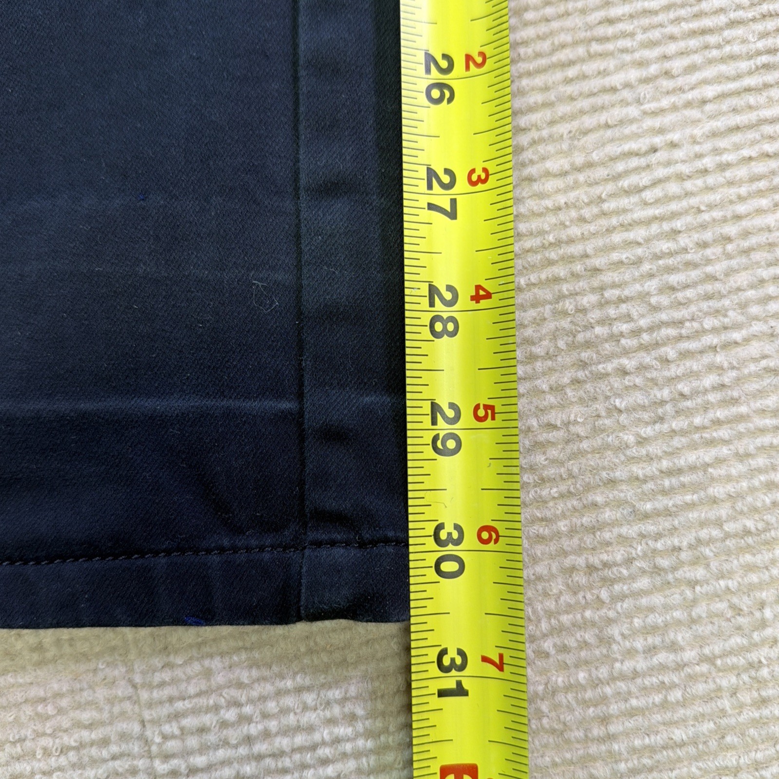Burberry London Pants Mens 34 Fits Like 32×30 Blue Cotton Chino Straight Casual