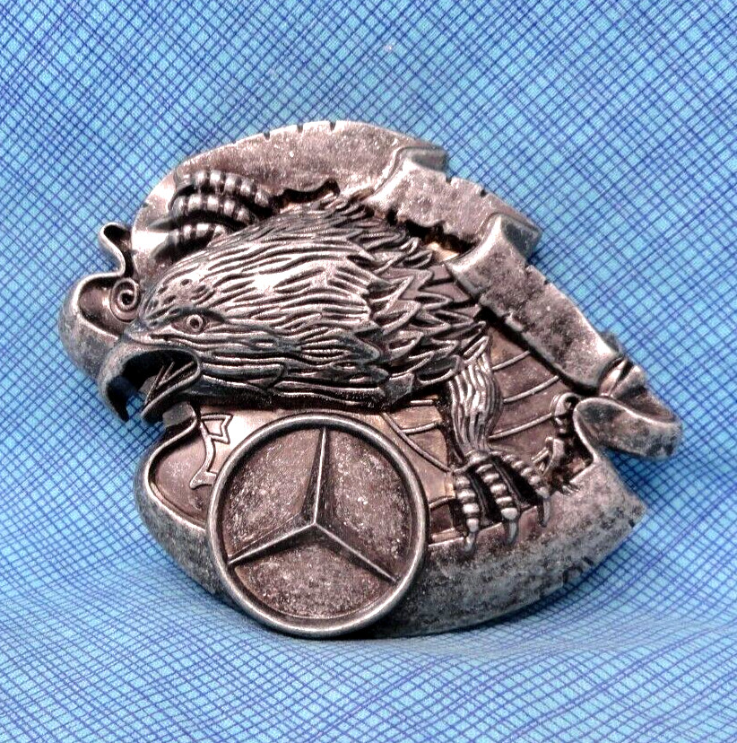 Mercedes Benz Promo Belt Buckle Eagle Limited Edition # 531 / 999 Vtg .QRT571