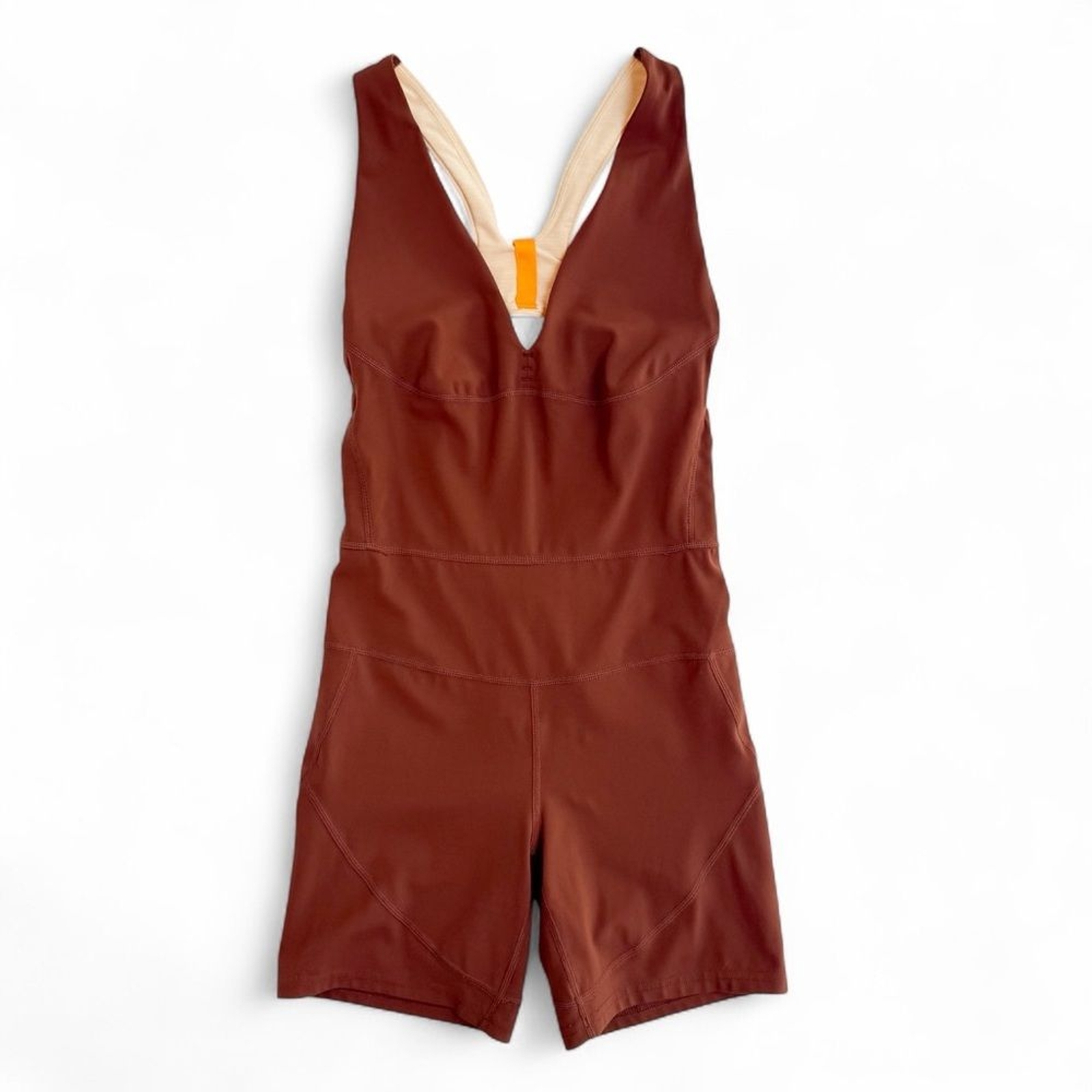 PRANA x SOREL Wandering Soul Shortie Athletic Short Romper Brown Women’s XS