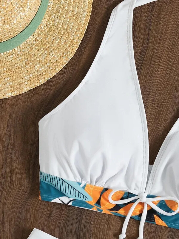 Women Push Up Swimsuit Swimwear Shorts Wire-free Surfing Bathing Suit Bikini Set