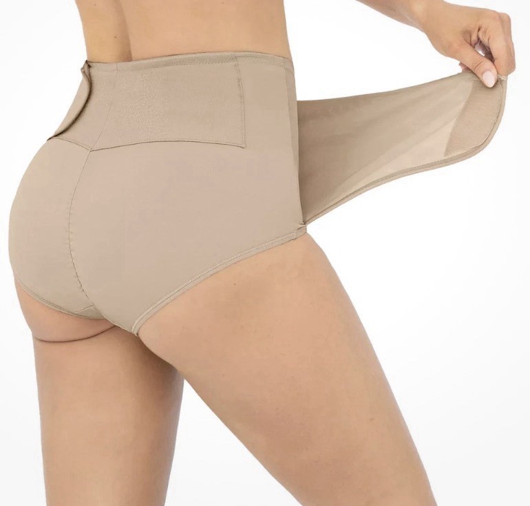 Leonisa Firm Control Adjustable Compression Belly Shaper 012400 S Small Beige