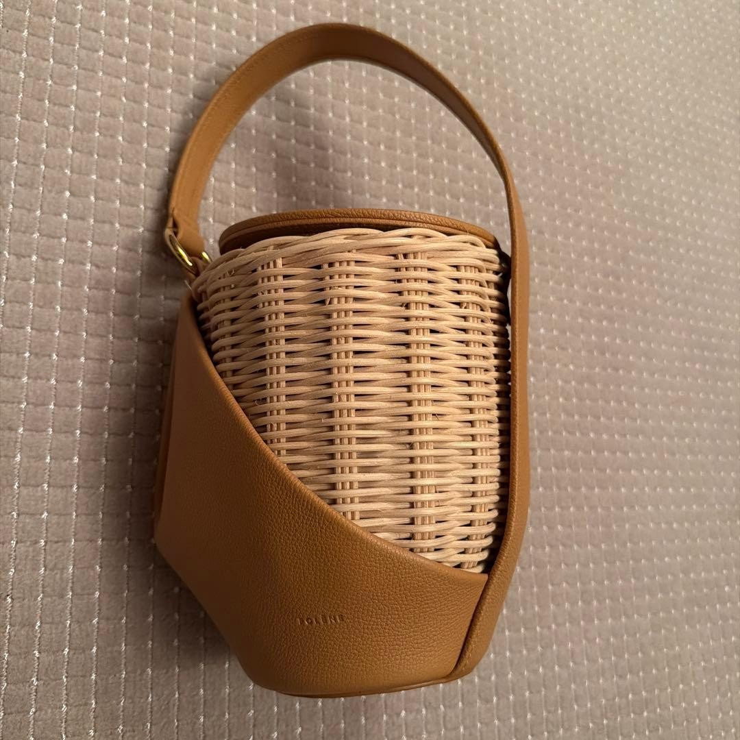 POLENE POLENE leather basket bag from Japan