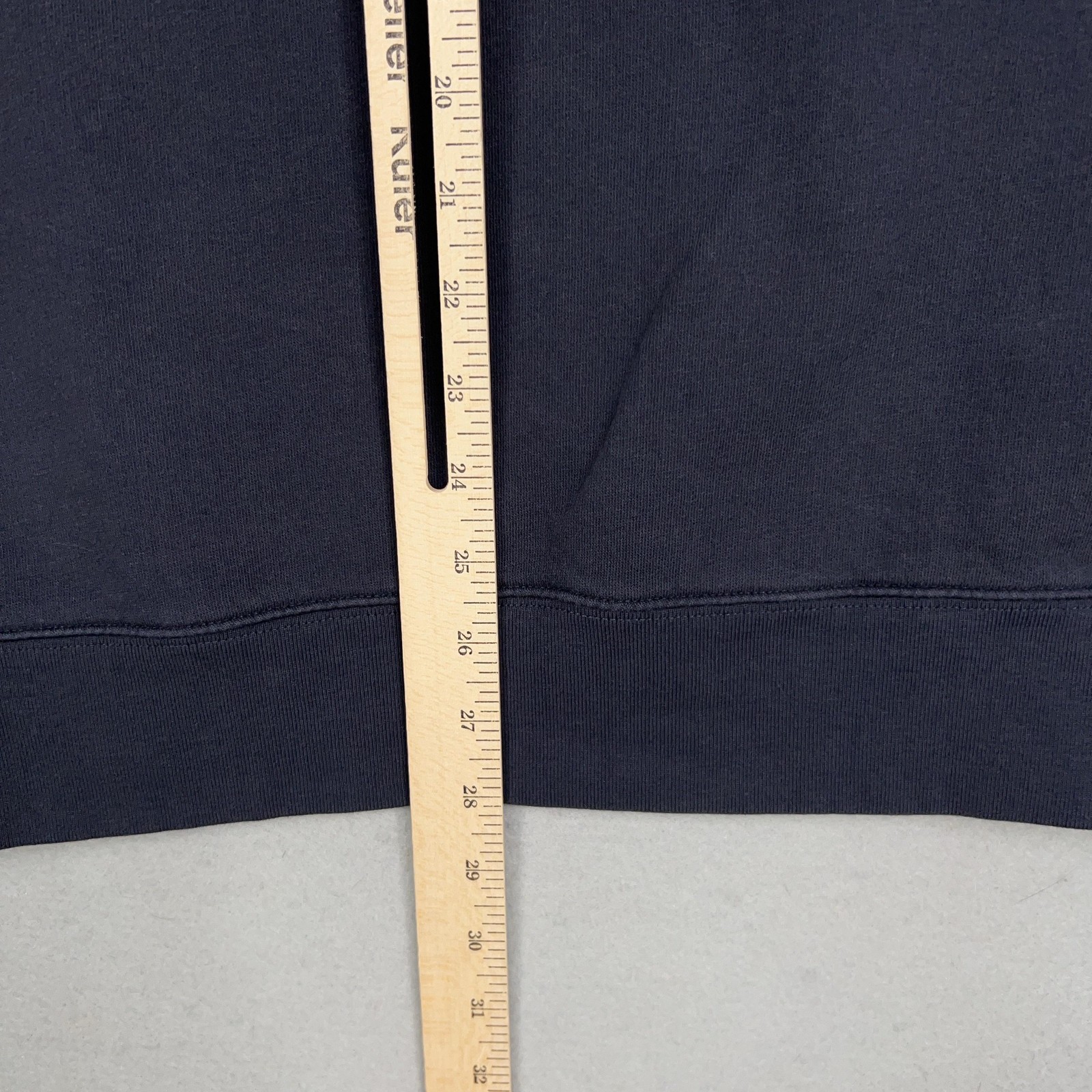Old Navy Sweatshirt Mens Large Blue Track Field Crew Pullover Athletic Varsity