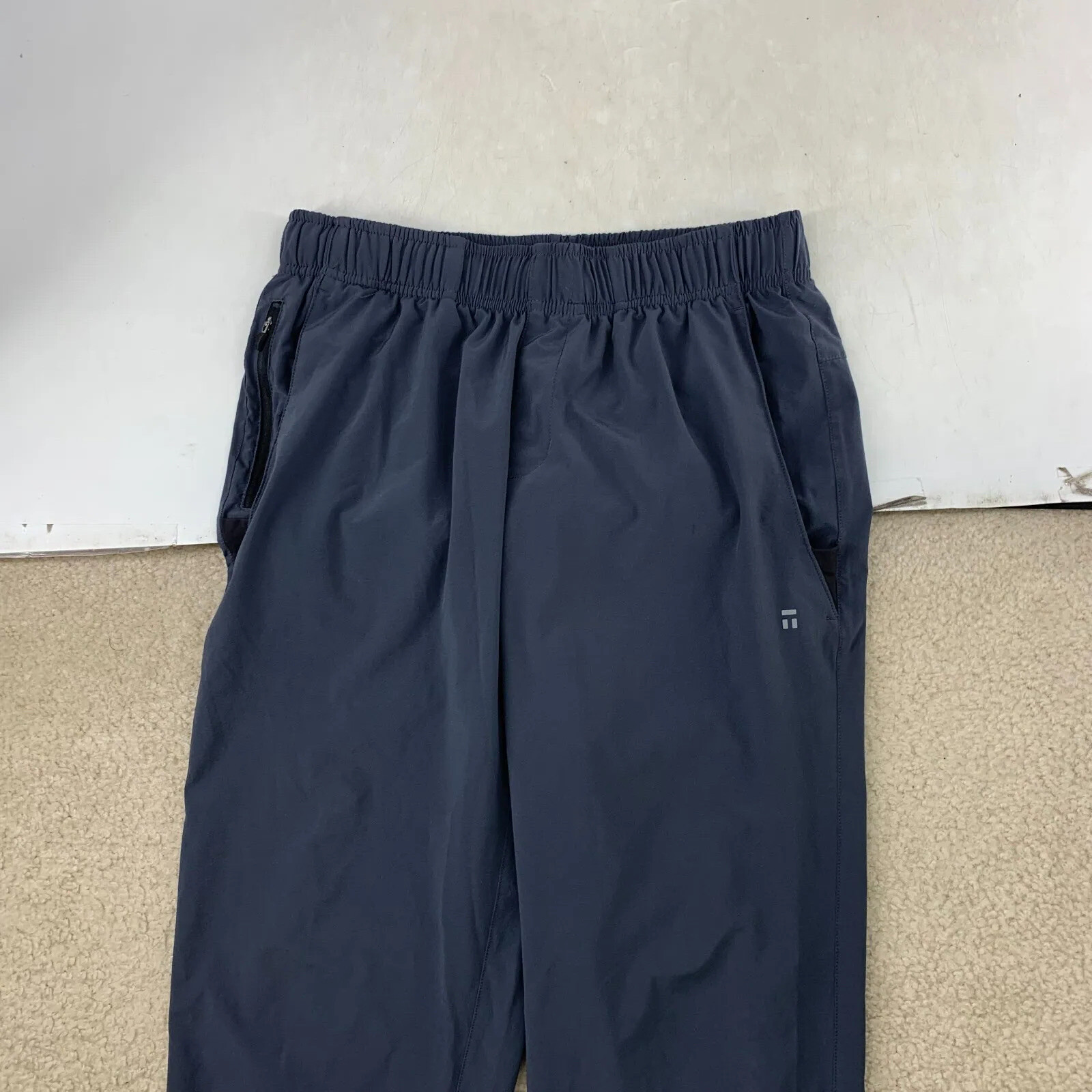 Tommy John Pants Men Small Elastic Waist Drawstring 31″ Inseam Adult Sz S 17-13