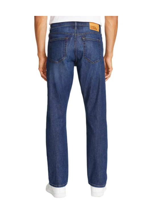 Eddie Bauer Men’s Jean Regular Fit Stretch Denim Dark Blue Size 40×30