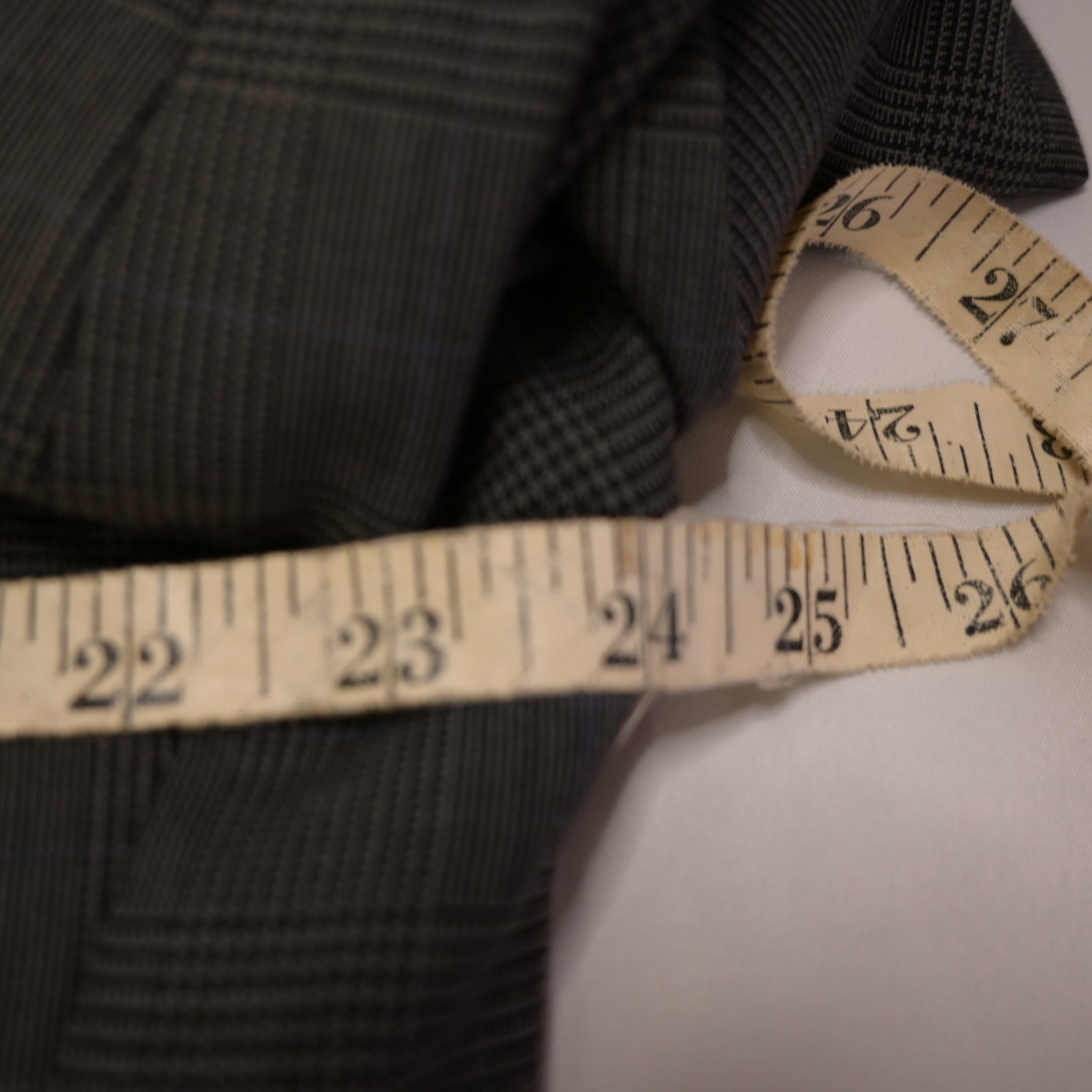 Jos. A. Bank Gray Glen Check 100% Wool Sports Coat Men’s 44R