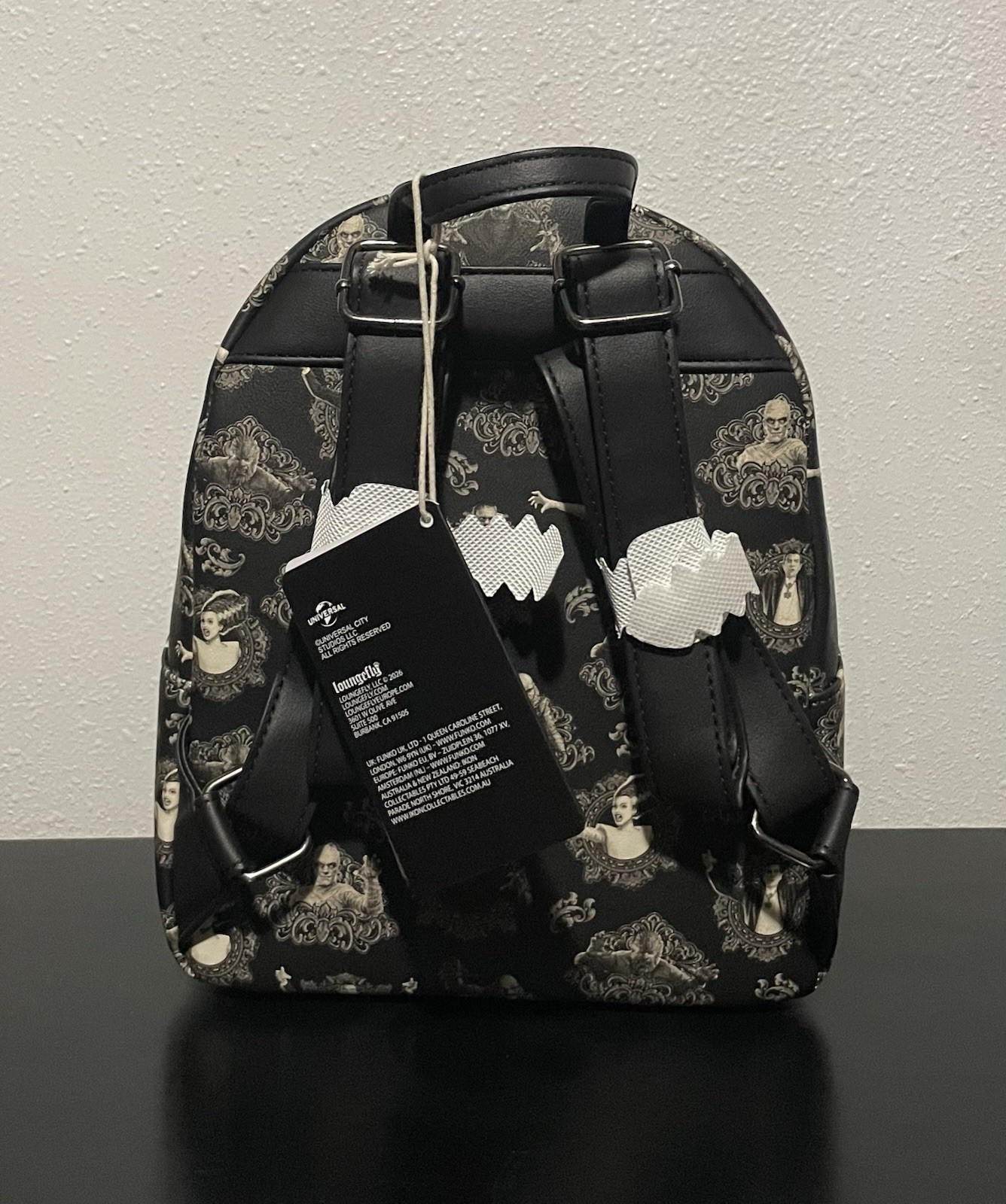 Loungefly Universal Monsters Sepia Mini Backpack