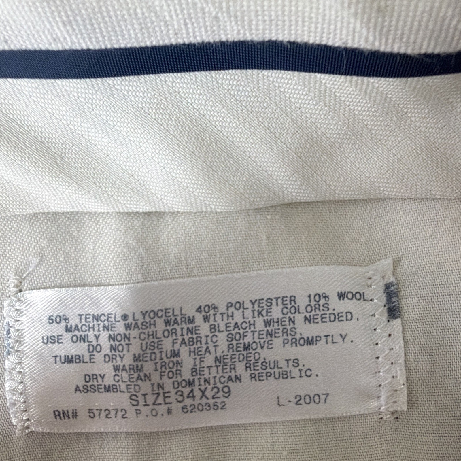 Perry Ellis Portfolio MenGray Pleated Cuffed Classic Straight Dress Pants 34/29