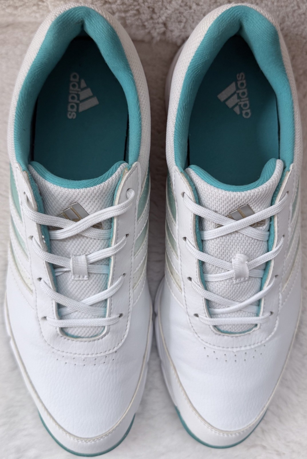 Size 8.5 – Adidas Tech Response 2.0 Women’s Golf Shoes + Adidas Shoe Bag