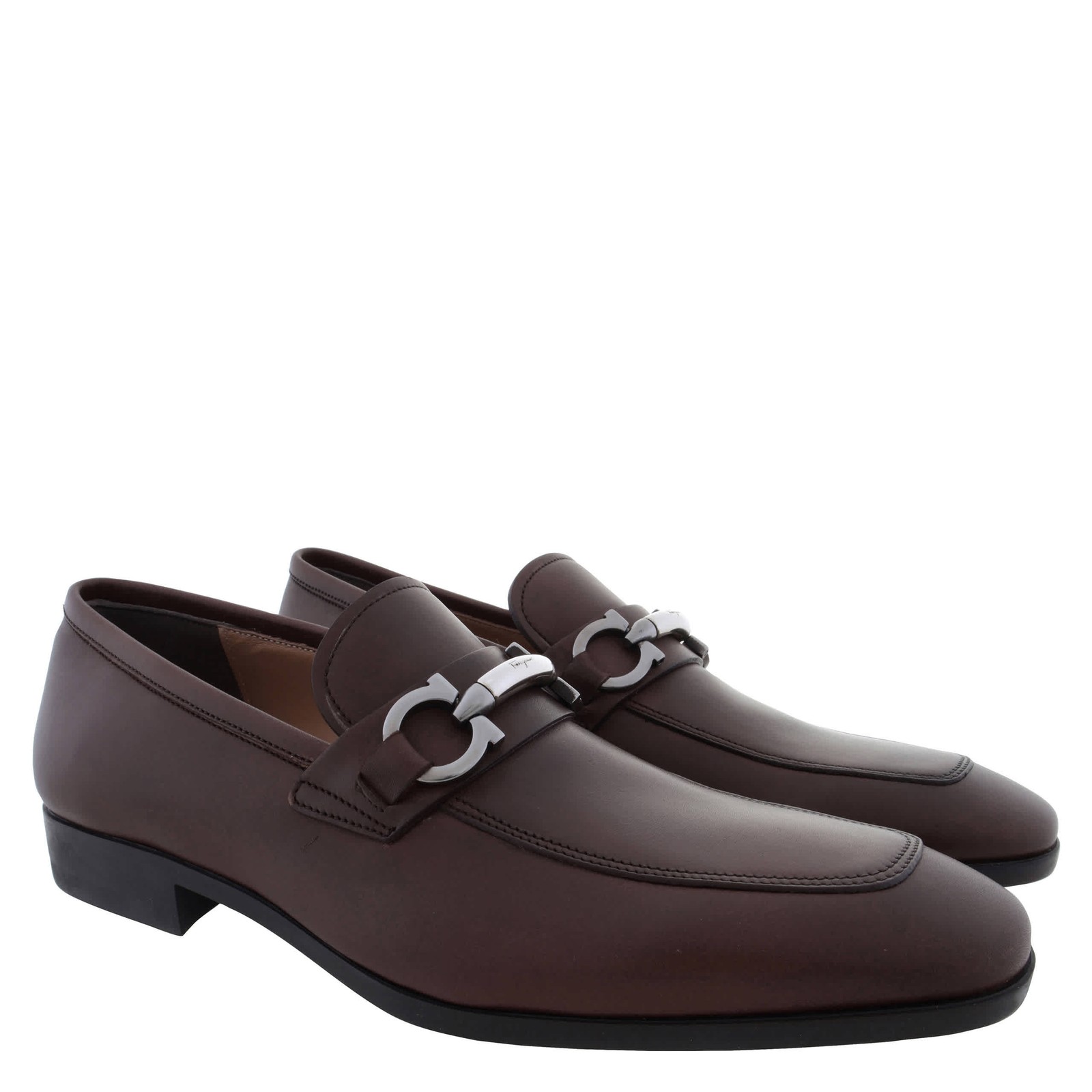 Ferragamo Benford Gancini Bit Loafers