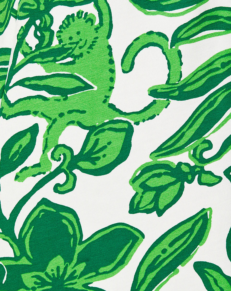 LILLY PULITZER SIZE 6 WISTERIA MAXI DRESS *ESCAPE PLAN* FIDDLE LEAF GREEN