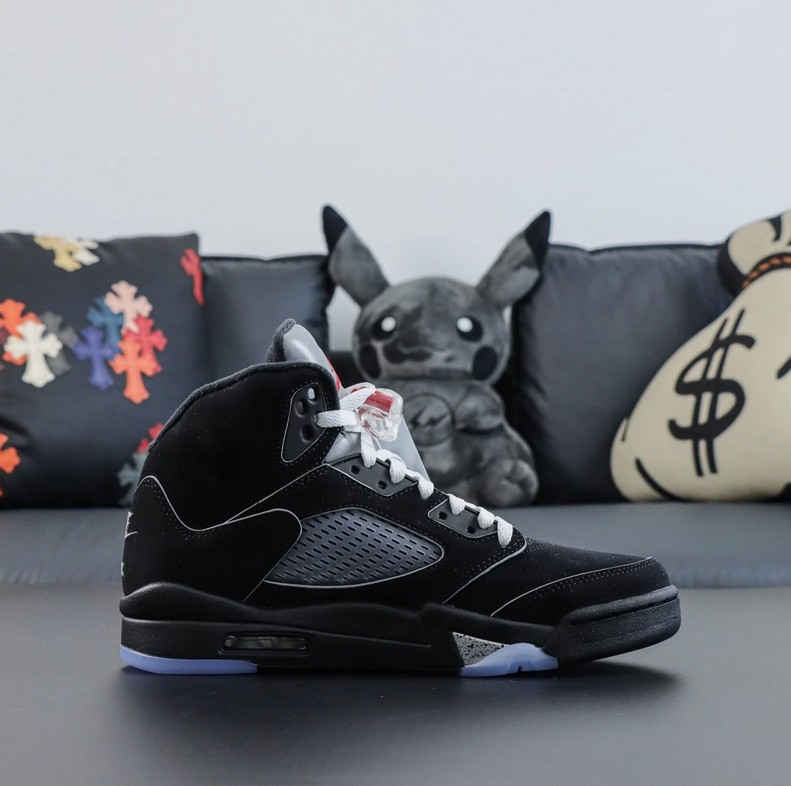 Jordan 5 “BLACK METALLIC REIMAGINED” High Top Baketball Shoes US 7-12