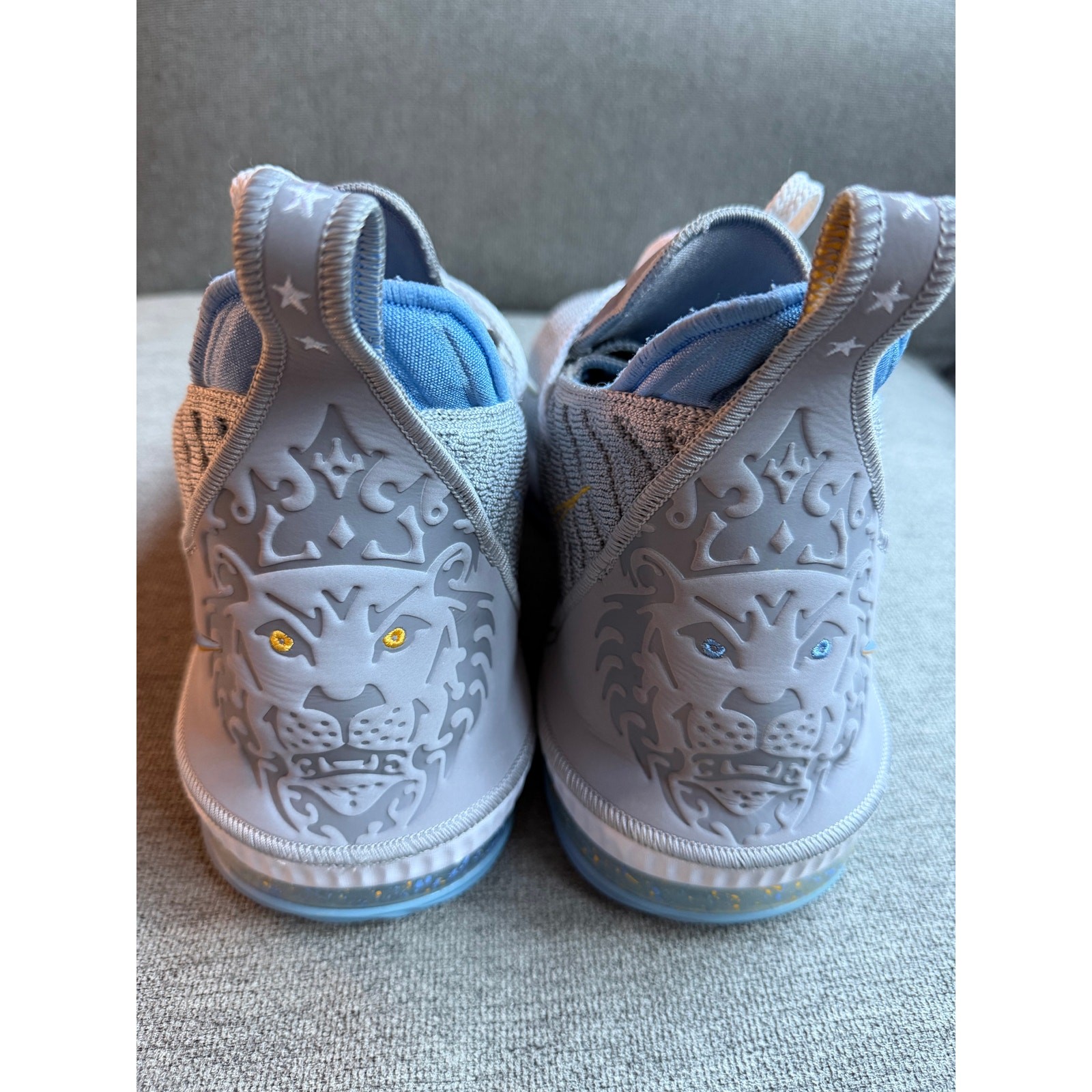 Nike LeBron XVI 16 “MLPS Minneapolis Lakers” Men’s 14 Grey Blue White CK4765-001