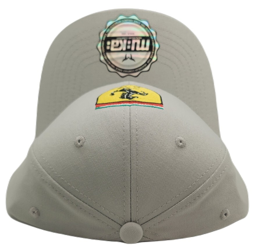 Ferrari New MUKA Car Italian Sports Cars Gray Era Strapback Hat Cap