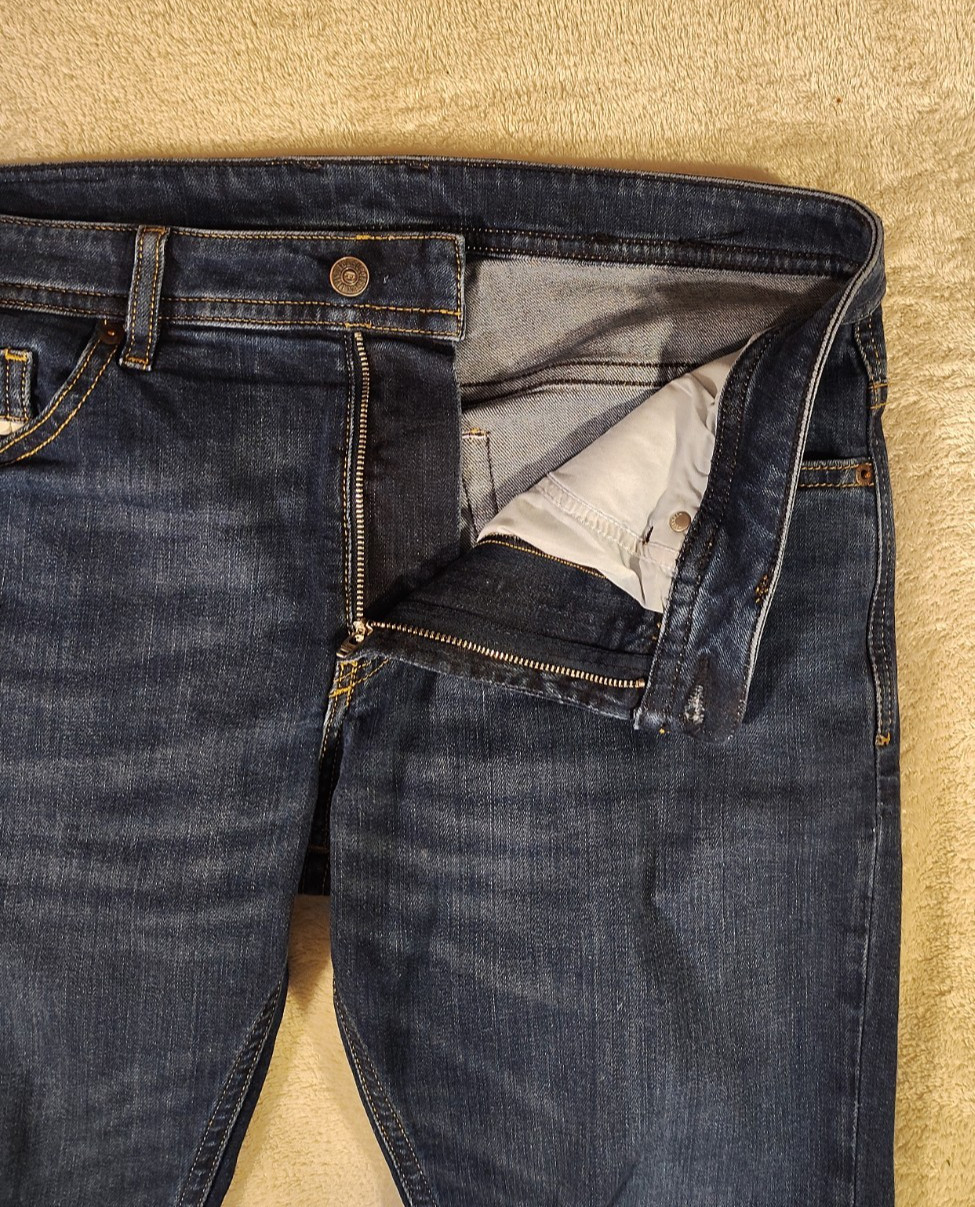 Diesel THOMMER-R Men’s W34 L31 RM065 Slim Fit Blue Stretch Flex Denim Jeans Dark