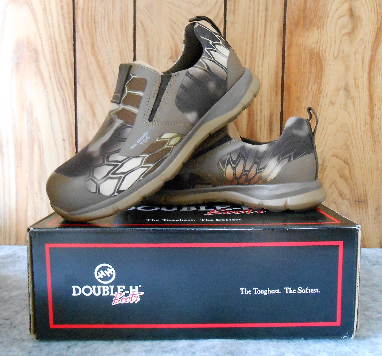 Double H Boot ROCCO Men’s Composite Toe Kryptek Slip-On Shoes – DH1902 – NEW