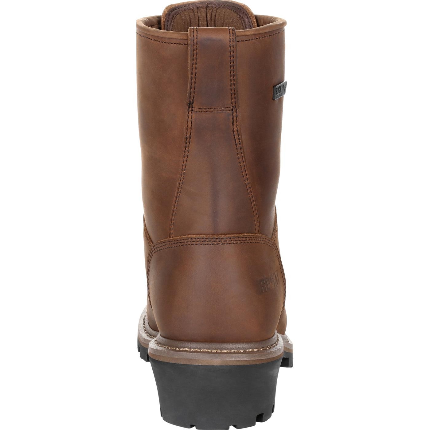 Rocky Square Toe Logger Waterproof Work Boot RKK0276 – Durable Men’s Boots