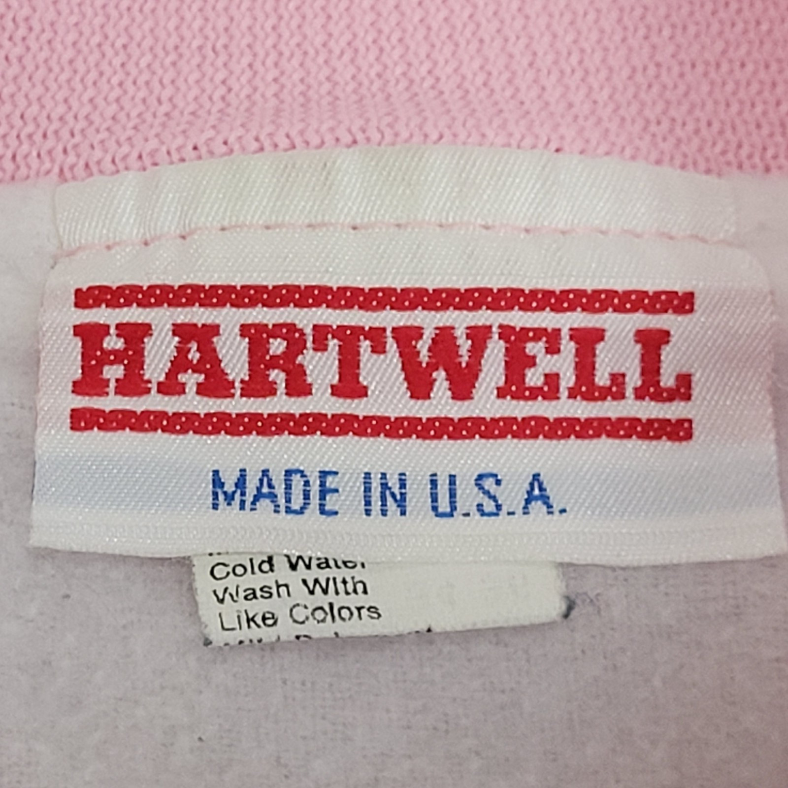 HARTWELL Bomber Jacket Womens Small Pink Satin “Sheri’s Born to Dance” (c-video)