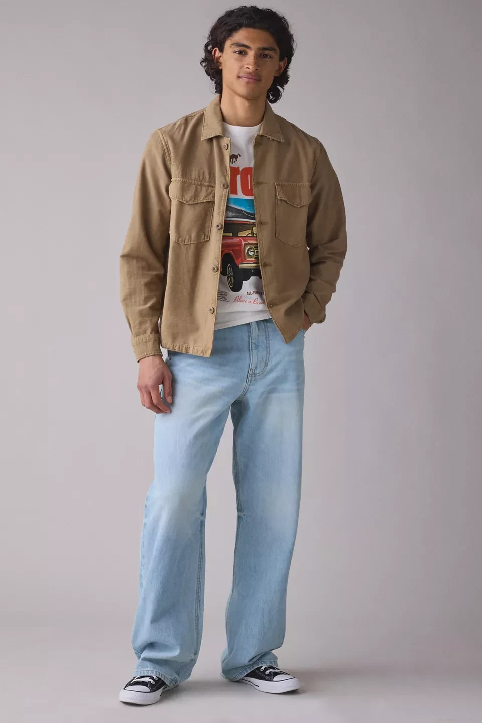 urban outfitters- BDG Nitro Selvedge Denim Baggy Fit Jeans