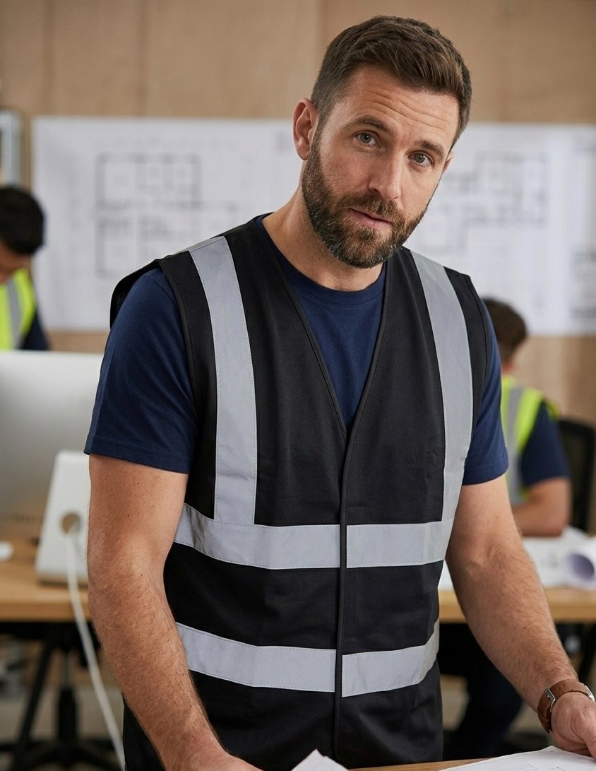 Custom Hi Vis Safety Vest,Reflective Work Vest.