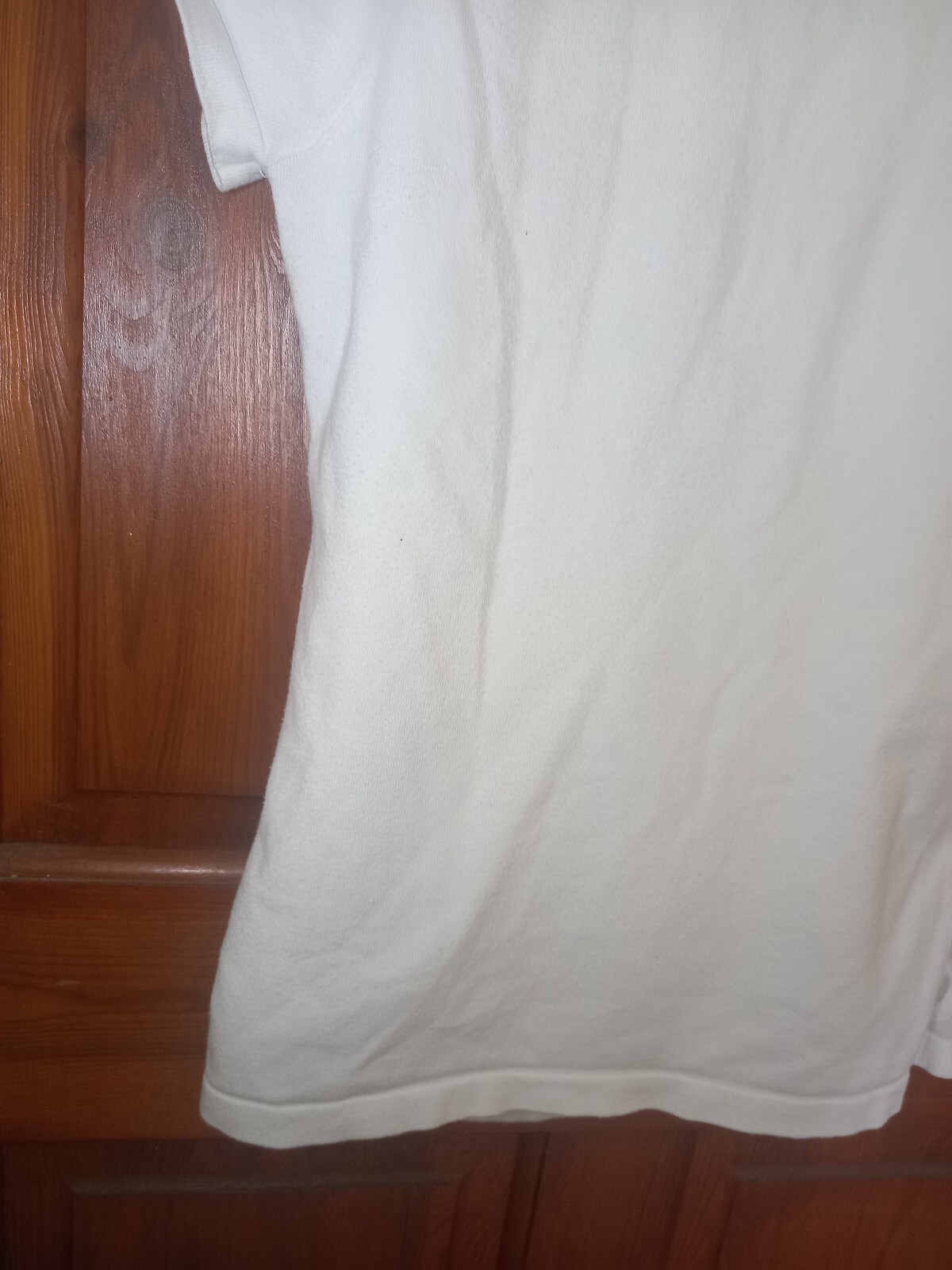 Phase Eight V Neck Leticia Burnout Floral White & Grey Top Tee | Size UK 12