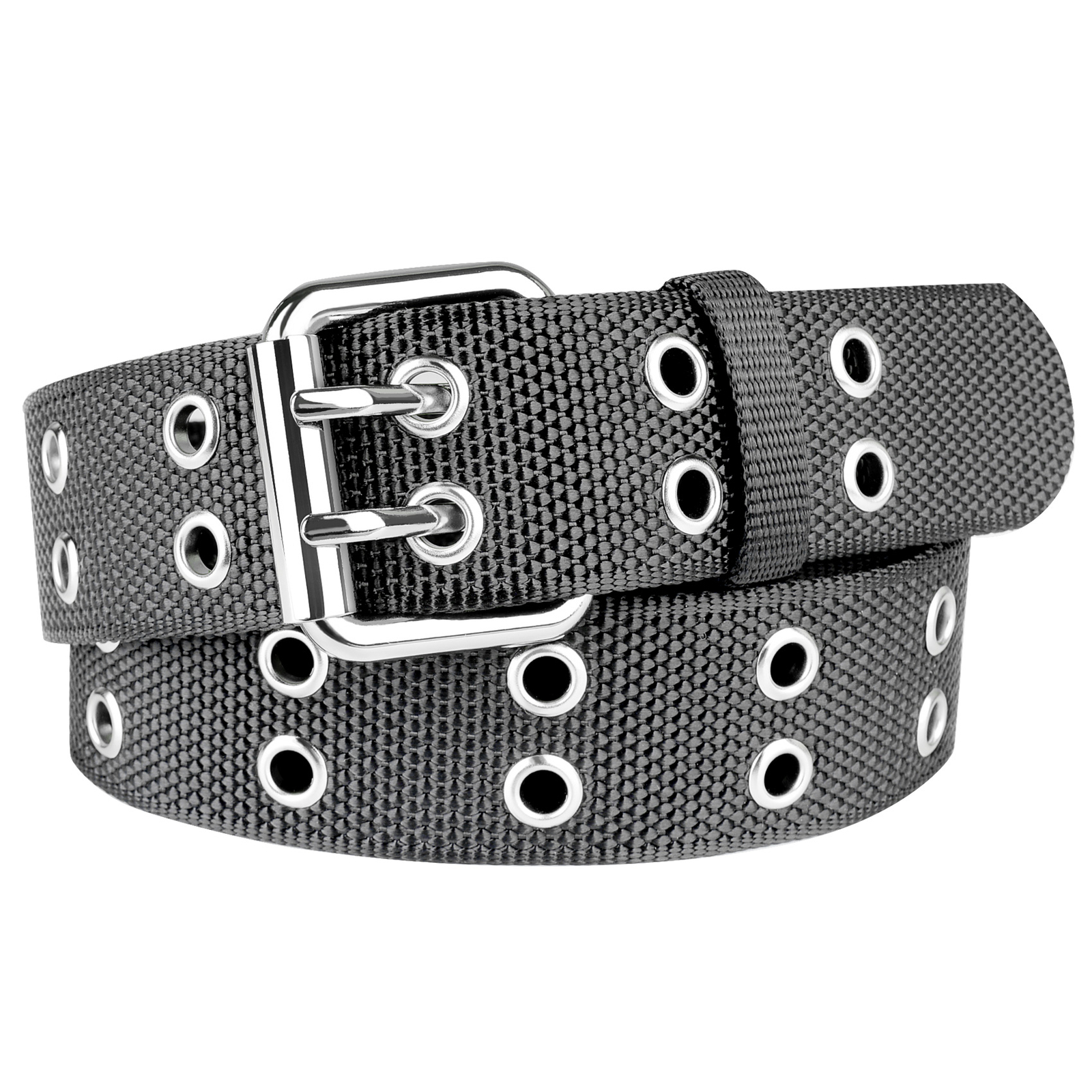 Men’s Big and Tall Grommet Belt Stylish and Adjustable for a Perfect Fit Prong
