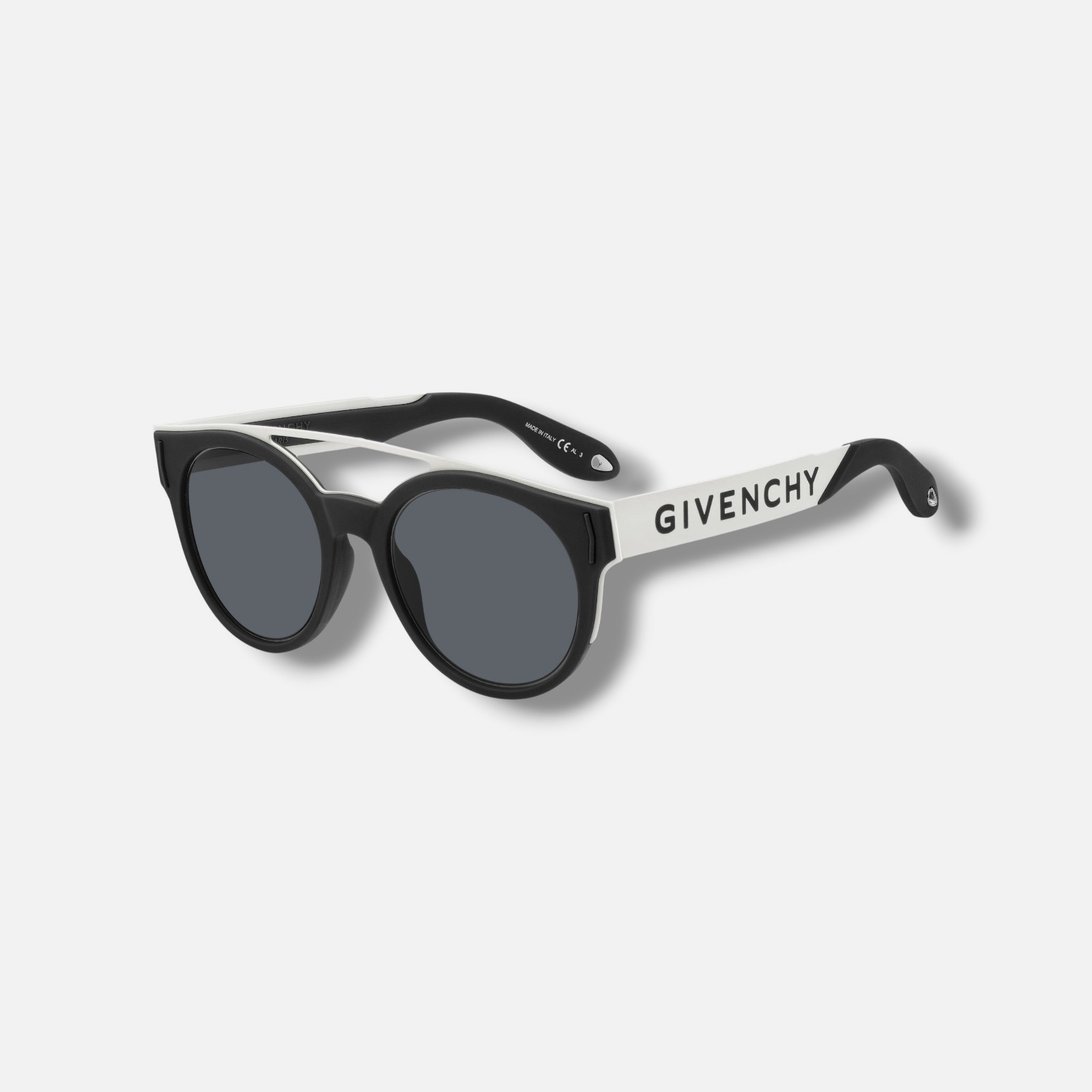 Givenchy GV 7017/N/S Men Black White Sunglasses 50-21-150