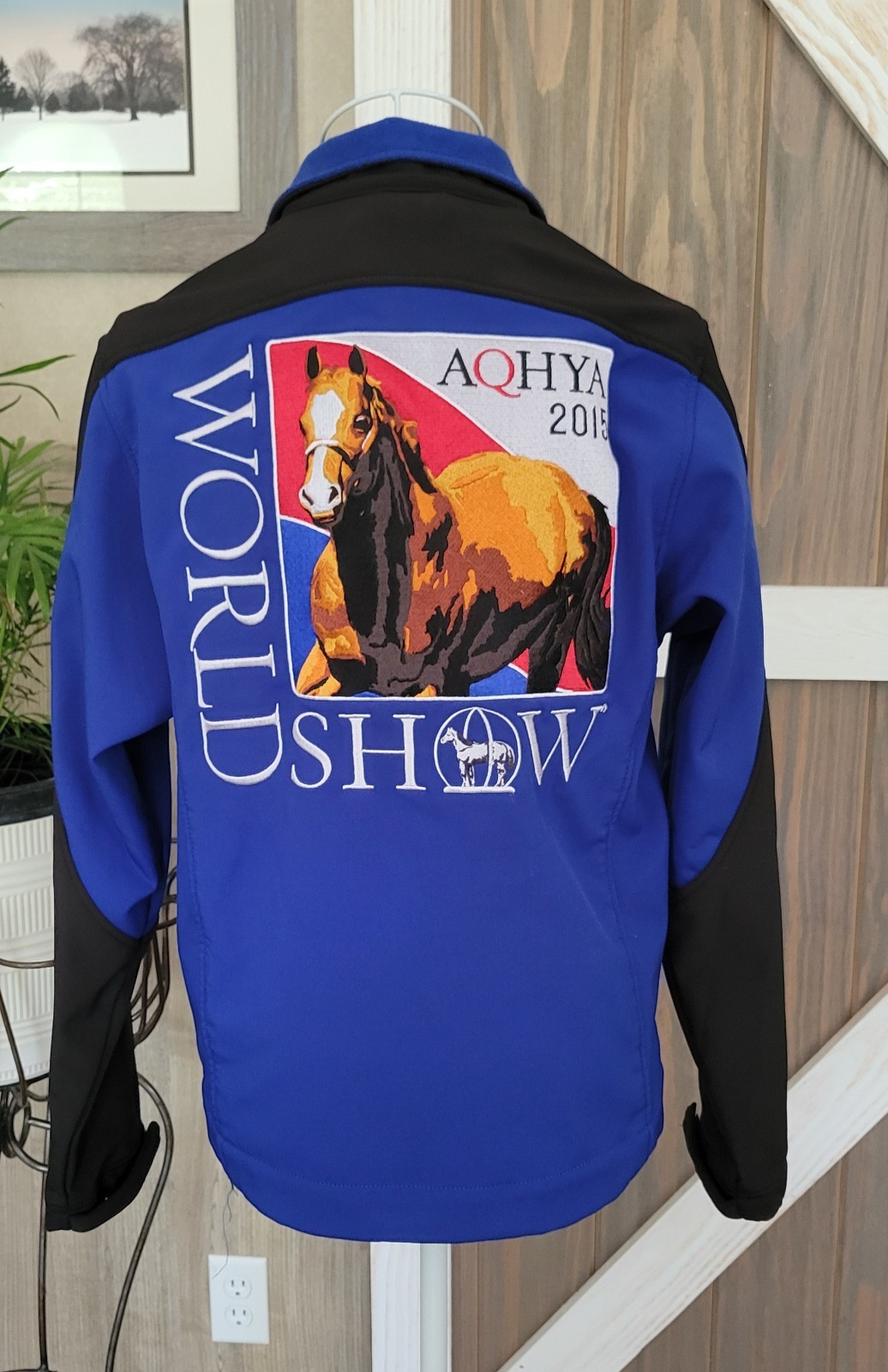 Cripple Creek American Quarter Horse Youth Association Show Jacket 2015 Sz S-M
