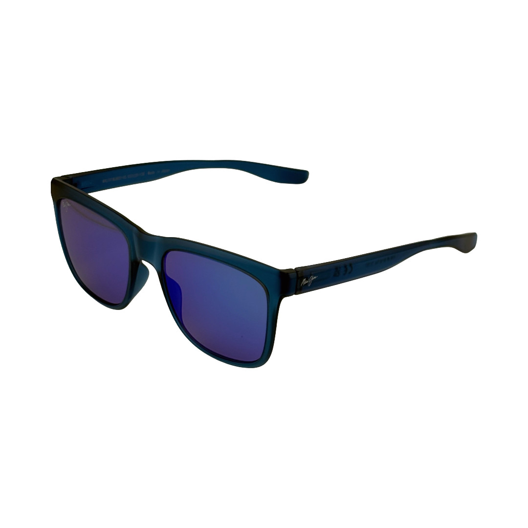 Maui Jim PEHU MJ-602-03 Matte Navy Blue Sunglasses 55mm 20mm 136mm – Japan