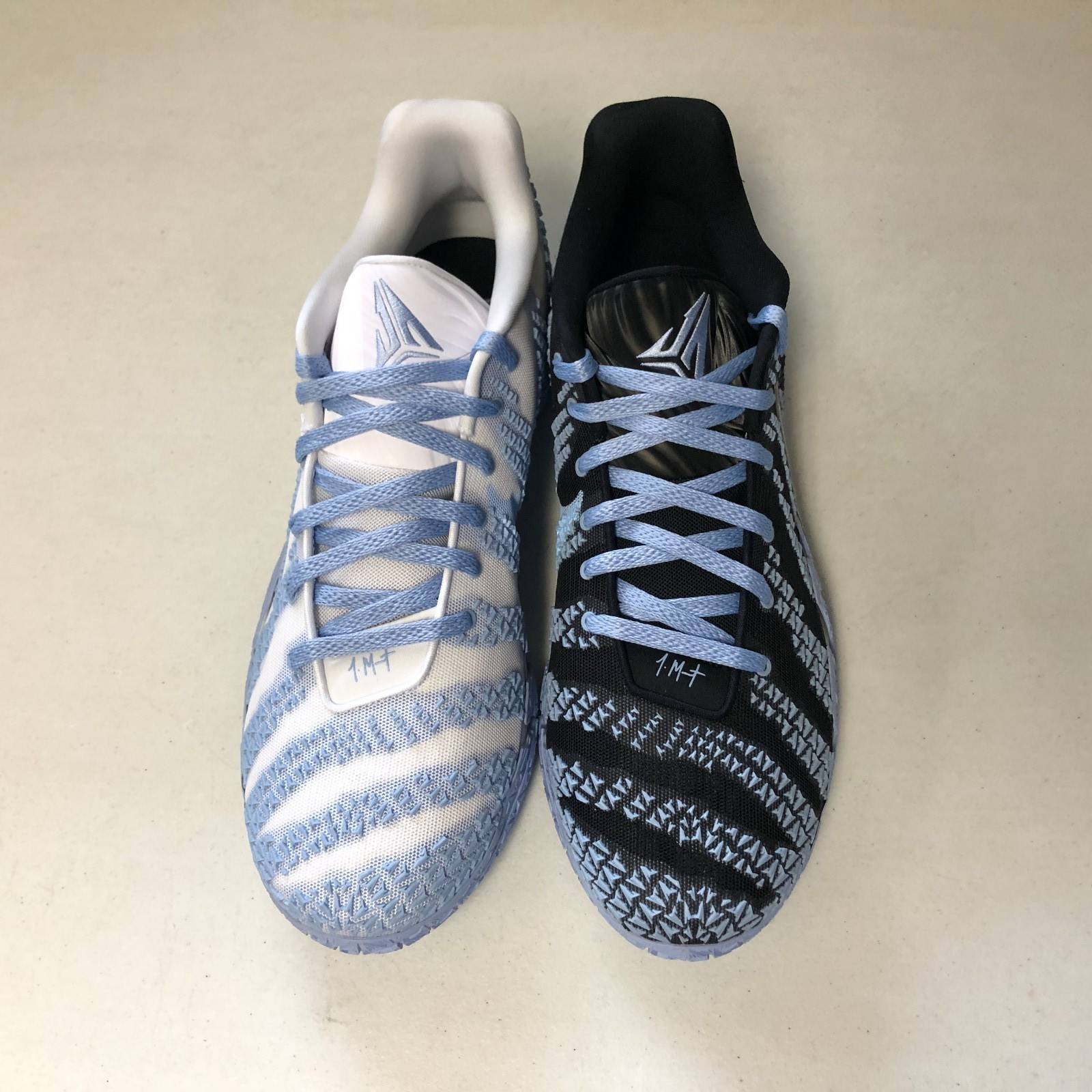 Nike By You Ja 3 Ice Blue White Black IO7565-900 Size 17
