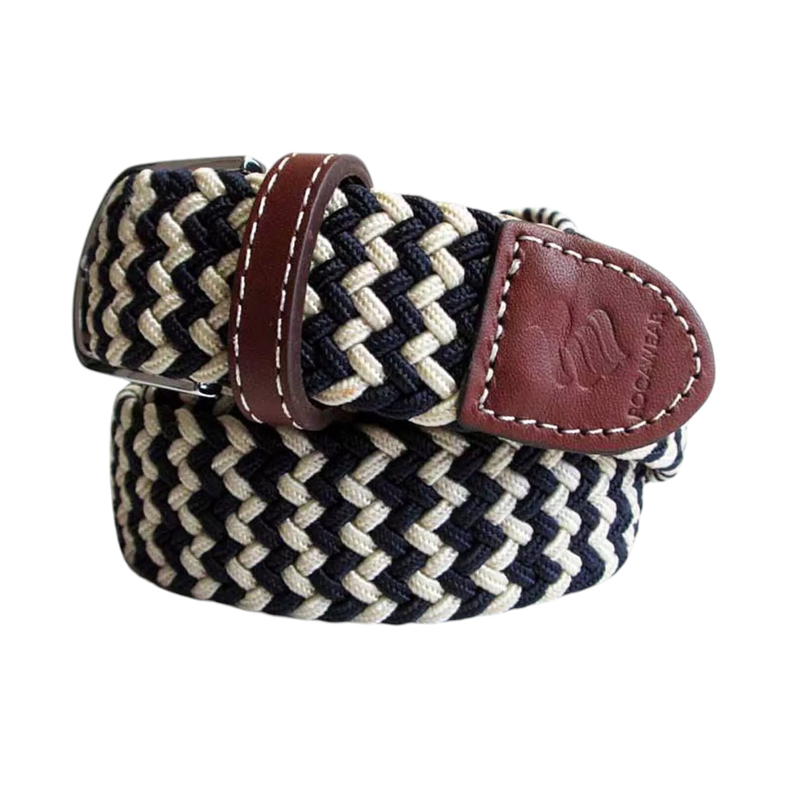 Rocawear Unisex Stretch Woven Belt Urban Designer Elasticated Braided Belt