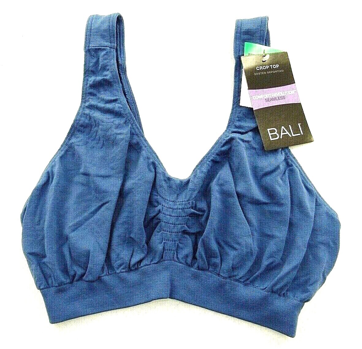 BALI Seamless Comfort Revolution ‘Crop Top’ 103J Denim S-M-L-XL-2XL-3XL