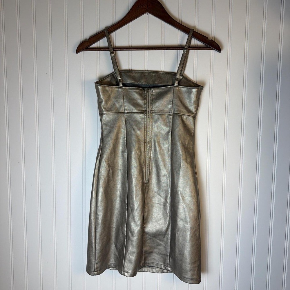 Kirious Los Angeles metallic mini dress size Small