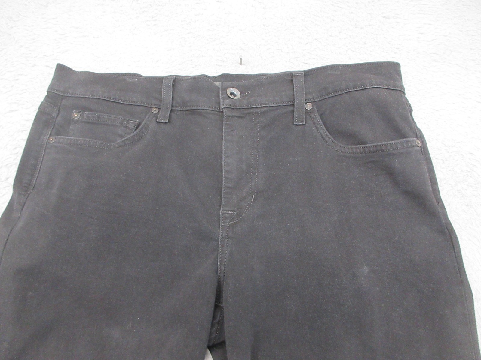 Joes Jeans The Brixton Straight Narrow Mens 34×32 Black Stretch Denim Dark Wash