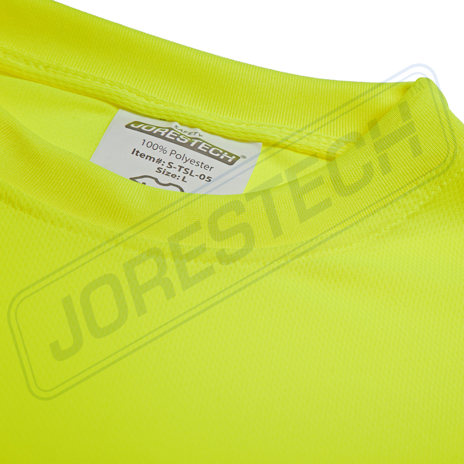 Hi Vis Safety T Shirts Fast Drying Work Sports Short Sleeve JORESTECH