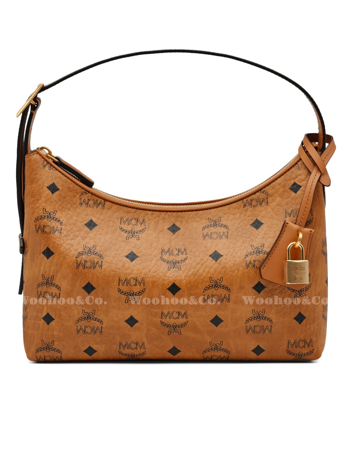 MCM Aren Visetos Handheld Shoulder Bag Small Women’s 10.2×3.7×7.4 in