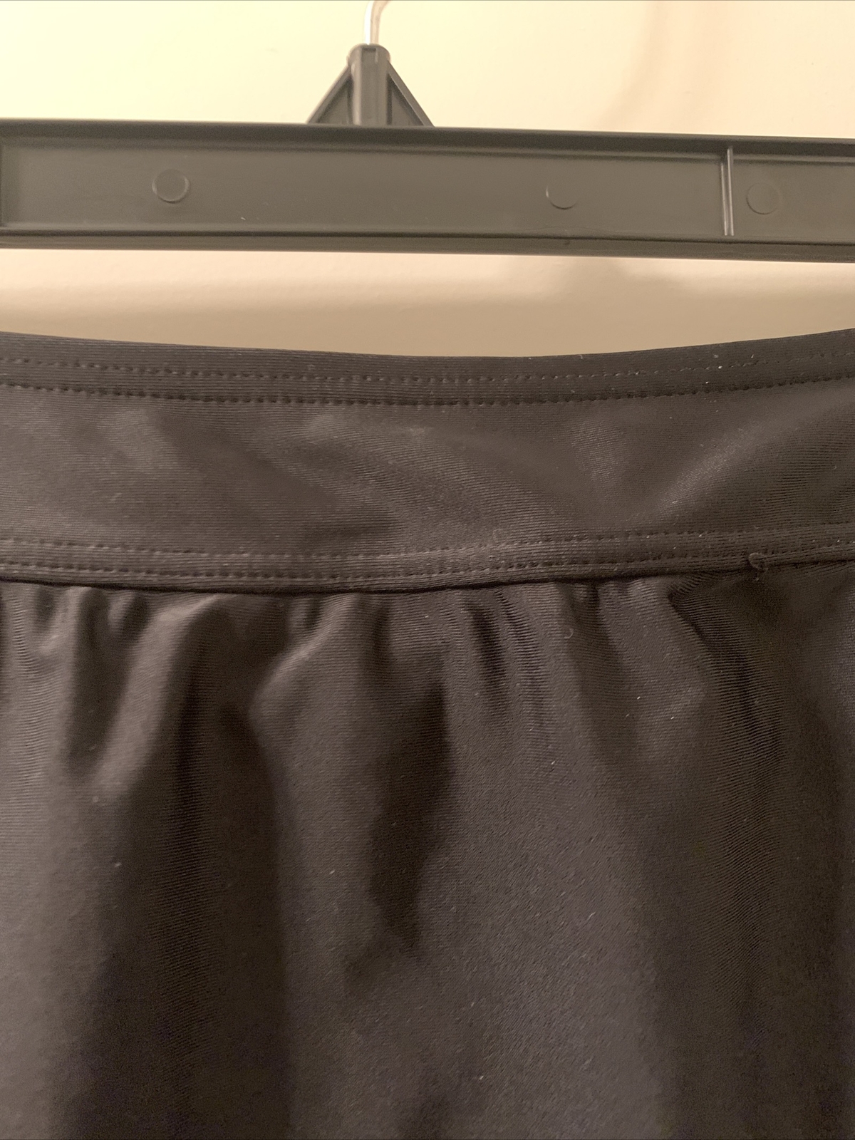 Beach Native Womens Swim Bottoms Skirt Black Nylon Spandex Size Unknown