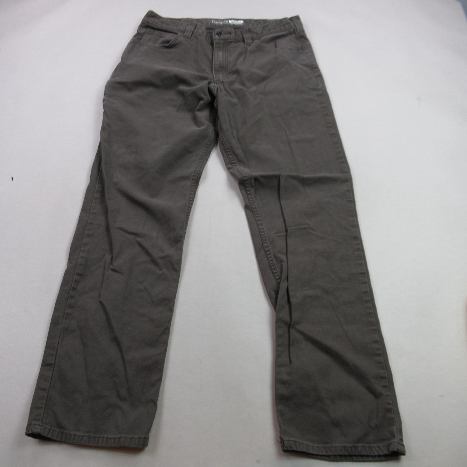 Carhartt Jeans Mens 36 X 34 Straight Fit Leg Gray Casual Pockets Relaxed