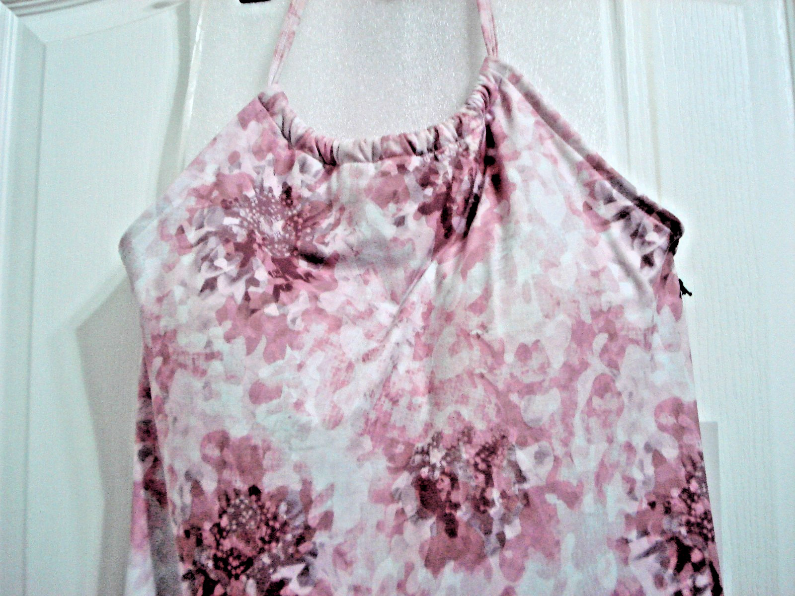 Kyodan Freedom Trail Stretch Rose Tie-Dye Athletic Dress Built-In Bra NWT Sz. M