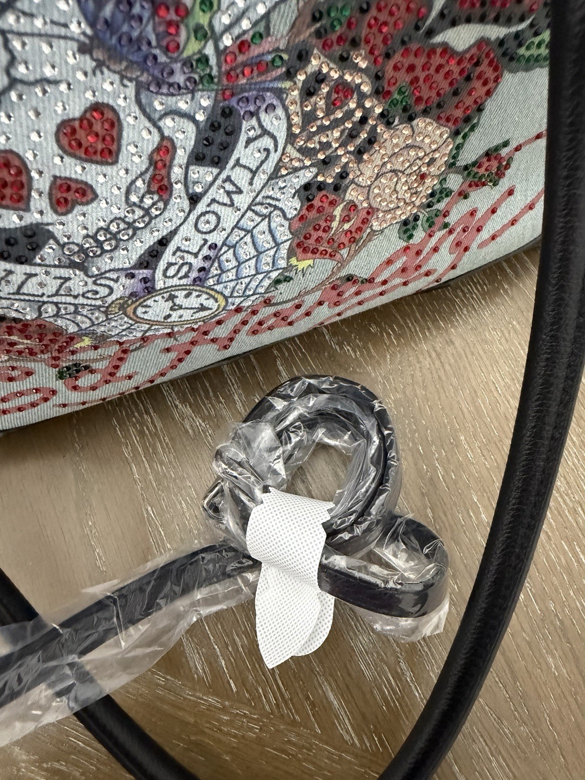 Ed Hardy “Love Kills Slowly” Satchel Bag