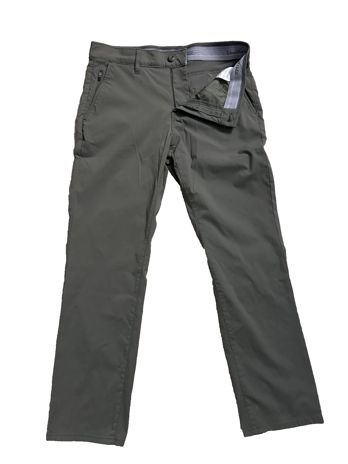 Weatherproof Vintage / The Maverick Tech Pant in Olive / 34×30 / Regular Fit
