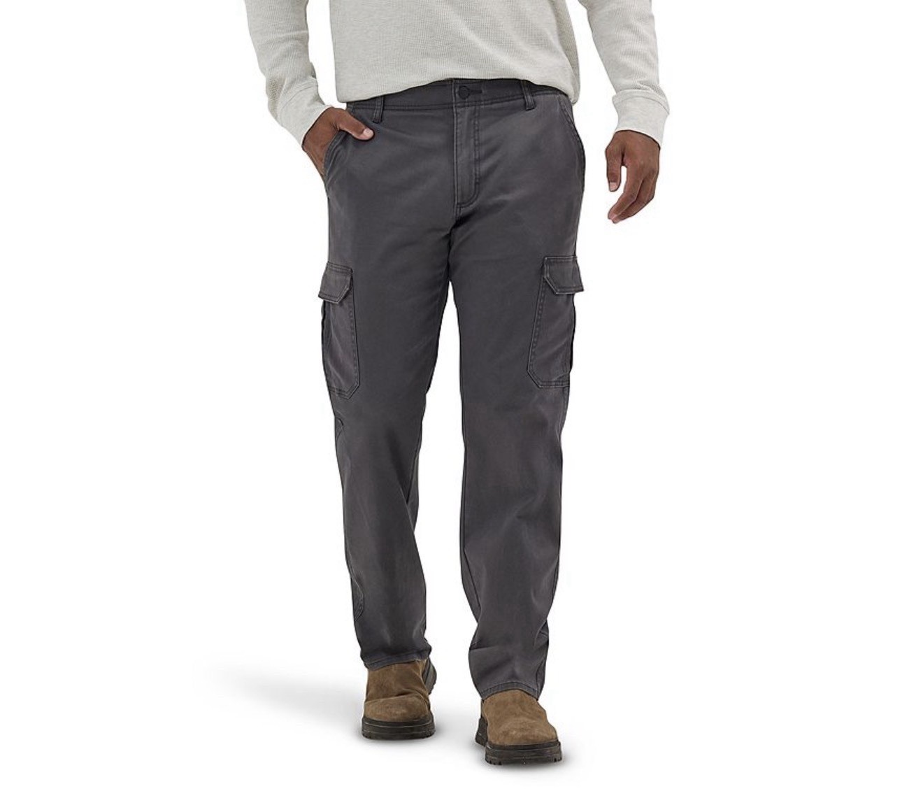 Lee – Extreme Comfort MVP Engineer Straight Fit Cargo Pants 36×34 Gray NEW wTags