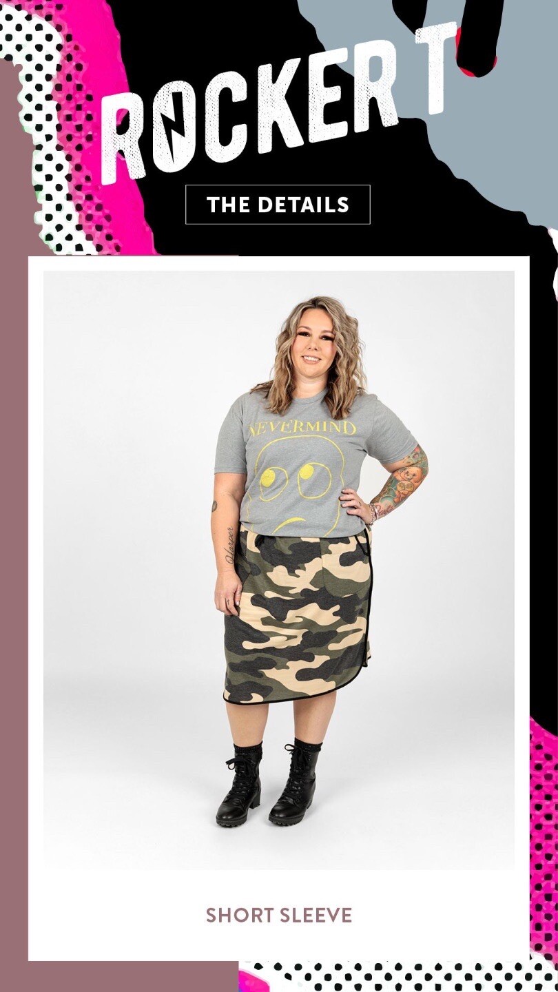 LuLaRoe BRAND NEW Rocker T Shirt 2XL Green Graphic T Forever Chasing Dreams