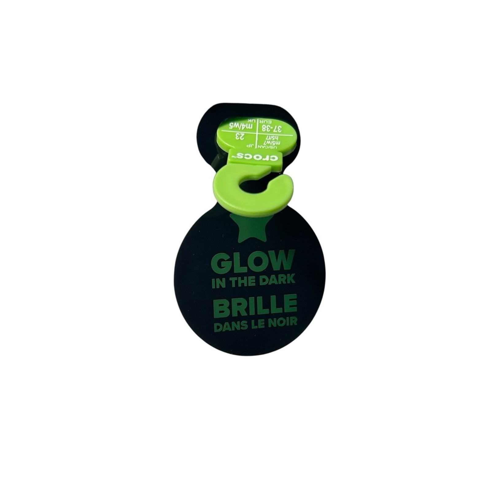 NWT Limited Edition Wicked x Crocs Classic Glow in the Dark Clog ‘Elphaba’ M5/W7
