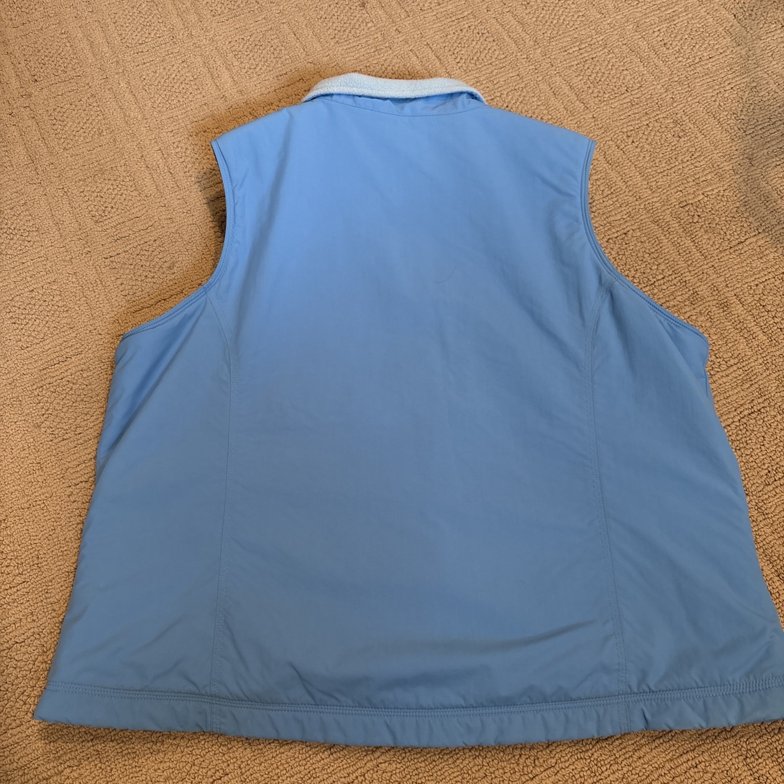 L.L. Bean Women’s Vintage 90’s Nylon Fleece Lined Vest, Size M