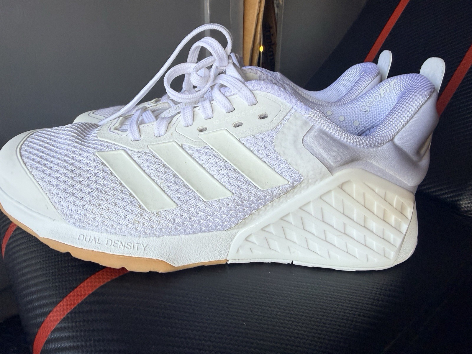 Adidas Drop Set White Lace-Up Low (Women’s)