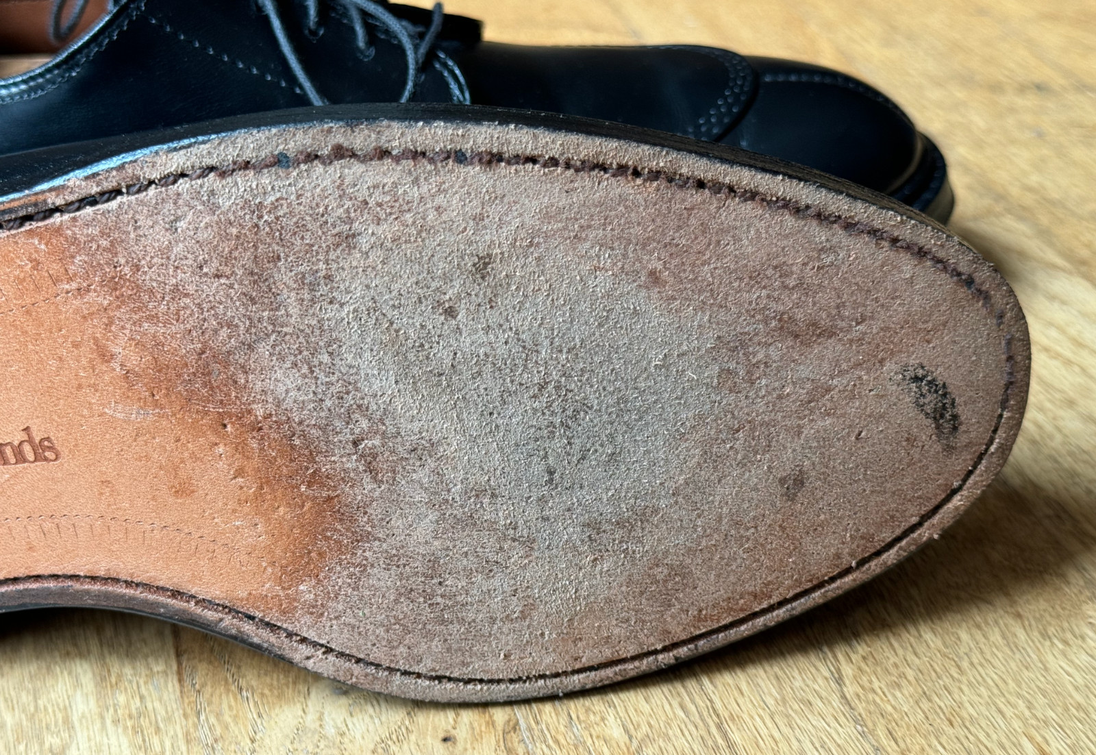 Allen Edmonds Walton Split Toe Shoe Size 9.5D (US)